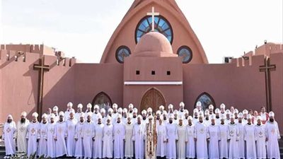 محاضرة قداسة البابا خلال الحلقة الدراسية الأولى للكهنة الجدد