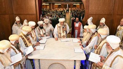 البابا يدشن كنيسة مارجرجس بعين شمس