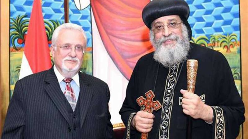 البابا تواضروس يستقبل