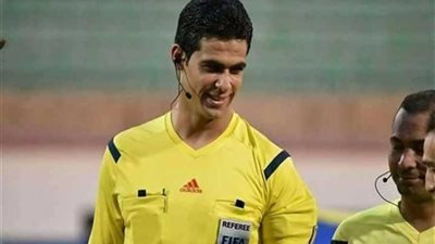 محمد معروف حكماً لمباراة إنبي والأهلي