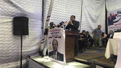 مؤتمر شعبي بالمرج لدعم الرئيس السيسي 