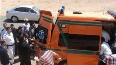 إصابة 3 رجال شرطة في انقلاب سيارة ببني سويف