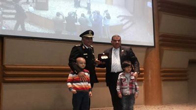 وفد من وزارة الداخلية يزور مستشفى 57357