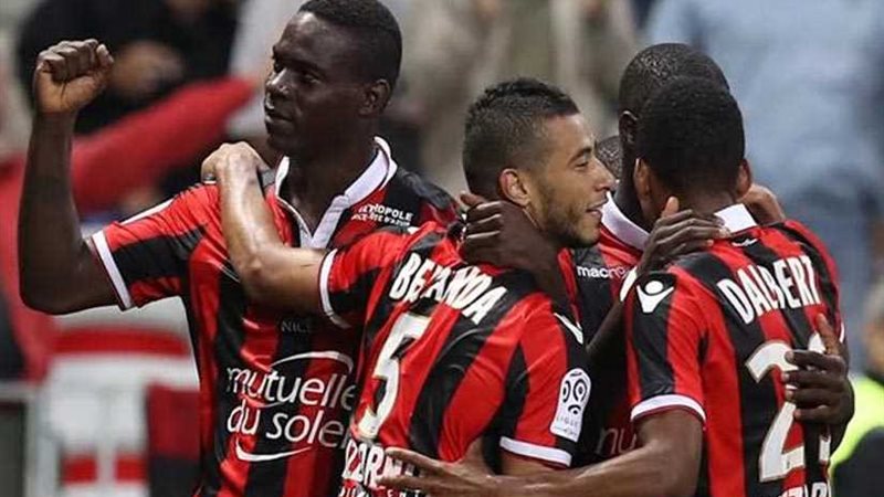 نيس يحقق فوزا ساحقا