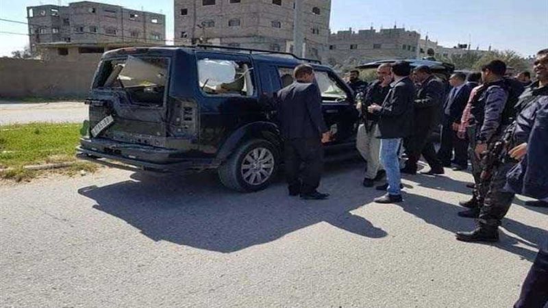 حماس ..استهداف موكب