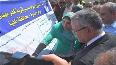 افتتاح 4 مشروعات تنموية جديدة بالمنيا (صور)