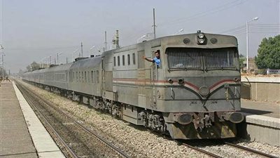 عودة حركة القطارات بخط المناشي