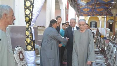 البديوي يقدم العزاء لأسرة الفريق أبو شناف