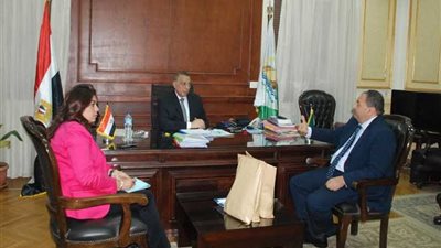 محافظ الجيزة يستقبل مدير مكتب اليونسكو بالقاهرة