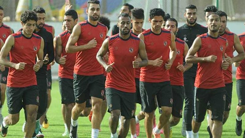 تدريب الأهلي فى الجابون..