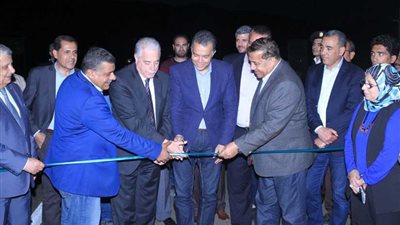 وزير النقل ومحافظ جنوب سيناء يفتتحان طريق طابا /نويبع