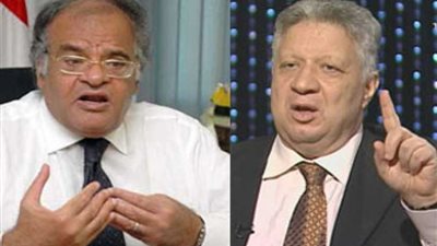 مرتضى يهاجم ممدوح عباس في مؤتمر 