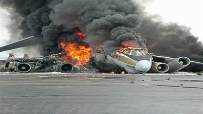 سقوط طائرة أمريكية بالأنبار بسبب خلل فني