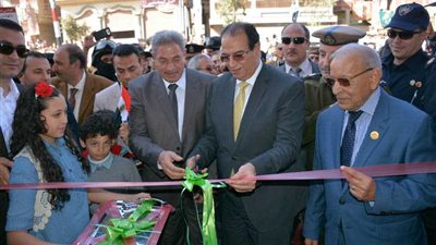 محافظ الدقهلية يفتتح نقطة إطفاء منشأة عبد الرحمن