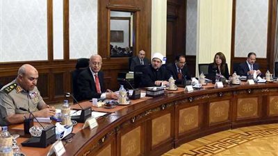 ننشر ٨ قرارات وافق عليها مجلس الوزراء اليوم