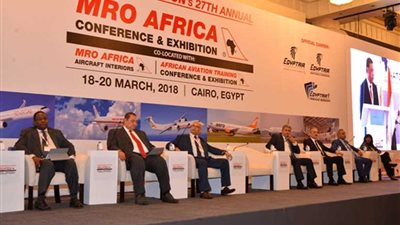 بدء فعاليات الدورة 27 من مؤتمر صيانة وعمرة الطائرات بإفريقيا