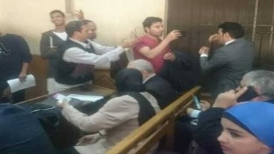 سعد الصغير يحضر جلسة محاكمة ريهام سعيد في اختطاف الأطفال