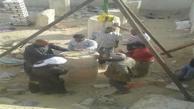 بدء أعمال ترميم مقبرة 