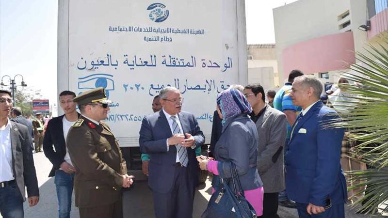 محافظ المنيا يتفقد