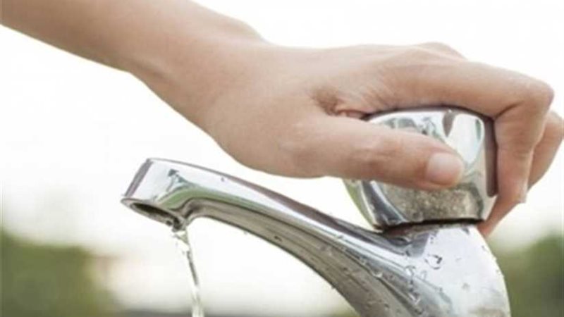 قطع المياه عن مناطق