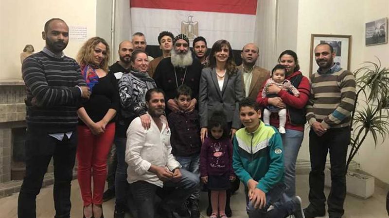 الجالية المصرية في