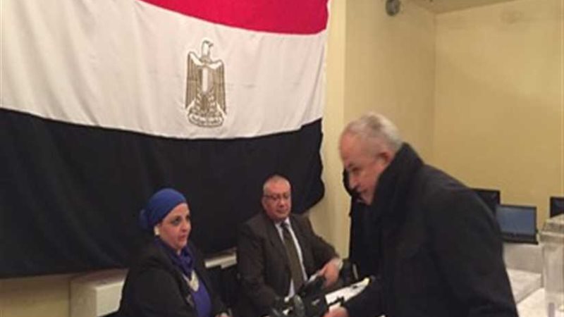 انتهاء تصويت المصريين