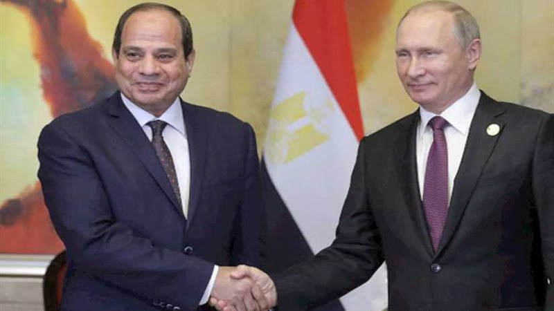 السيسي يهنئ بوتين