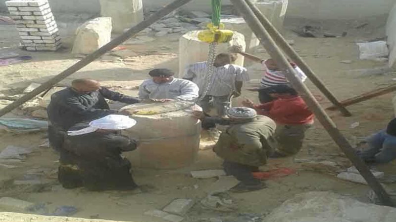 بدء أعمال ترميم مقبرة