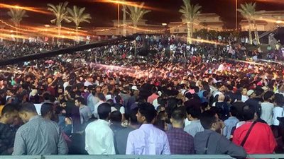 أهالي كوم أمبو يحتشدون لدعم السيسي (صور)