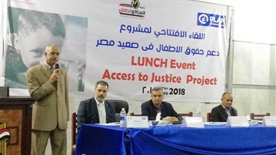 محافظ سوهاج يطلق مشروع دعم حقوق الطفل