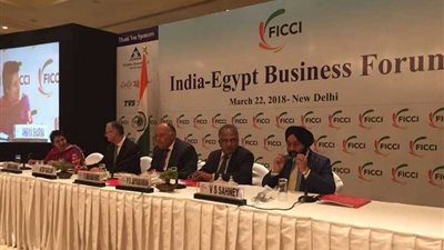 شكري يطرح الفرص الاستثمارية المصرية بمنتدى الأعمال الهندي