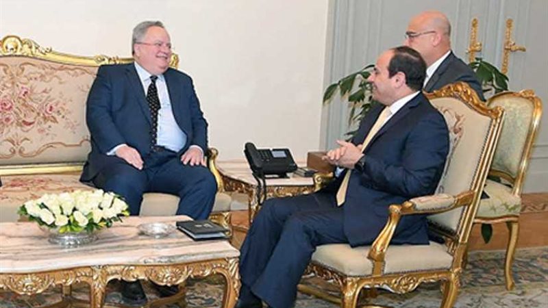 السيسي يستقبل وزير