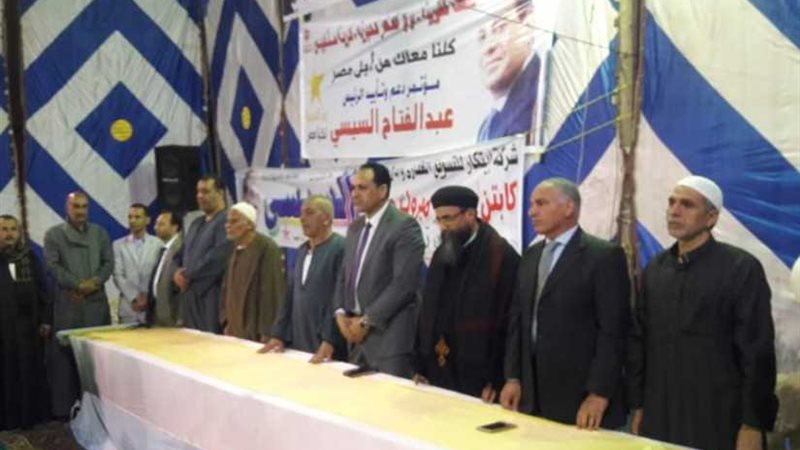 مؤتمر لدعم السيسى