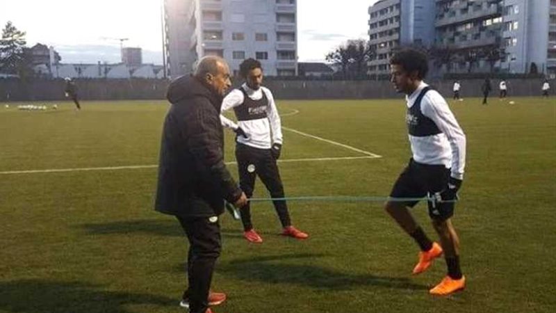 تدريبات تأهيلية لـجابر