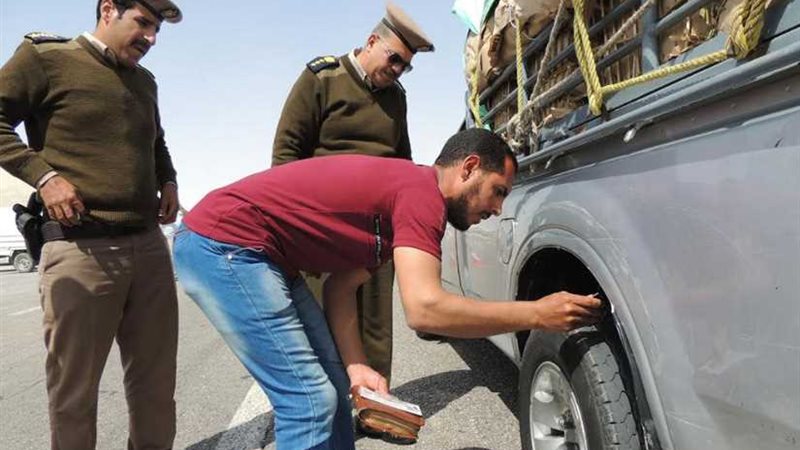 المنيا تفحص كاوتش