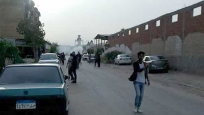 اشتباكات بين جماهير فريقي الحمام وكفر الدوار