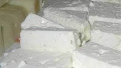 ضبط معمل ألبان غير مرخص بداخله 4 أطنان جبن فاسدة ببني سويف