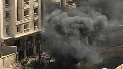 بالصور.. انفجار بوسط الإسكندرية