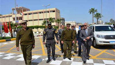 مدير أمن البحيرة في جولة تفقدية بدمنهور
