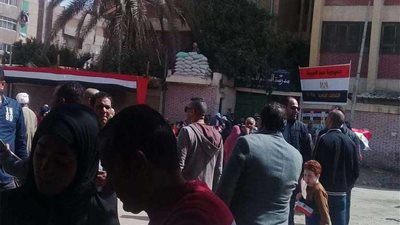 إقبال كثيف على لجان الاقتراع بدائرة دار السلام