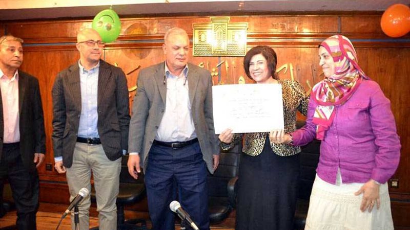 الحاج يشهد تكريم