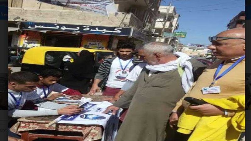 بالصور.. ازدحام أمام