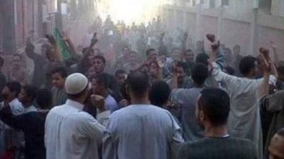 اخلاء سبيل قعيد وموظف واستبعاد متوفي من قائمة المتهمين في احداث الكرم بالمنيا