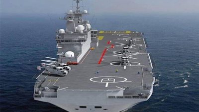 قائد البحرية: المسترال إضافة لقدرات مصر والعرب .. وحمولتها 22 ألف طن وتستمر فى البحر من 30-70 يوما طبقا لسرعتها