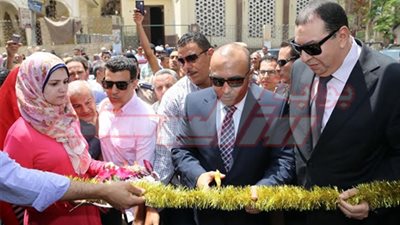 محافظ المنوفية يفتتح معرض 