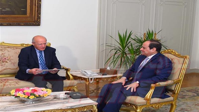السيسي لوزير خارجية
