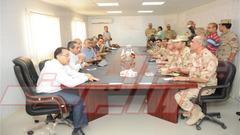 البدء بأعمال البنية