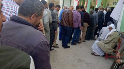 دعم مصر: طوابير طويلة للتصويت في أبو كبير