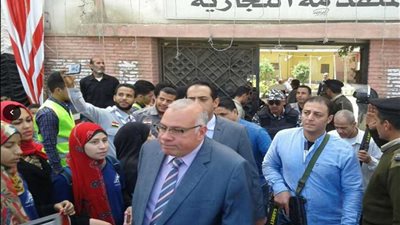مدير أمن القليوبية يتابع اللجان الانتخابية.. صور