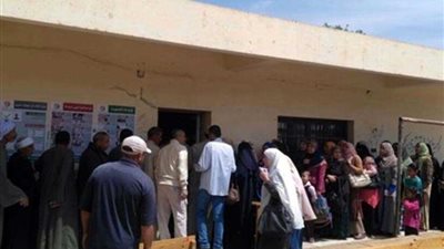تزايد الإقبال على التصويت بلجان سنورس بالفيوم